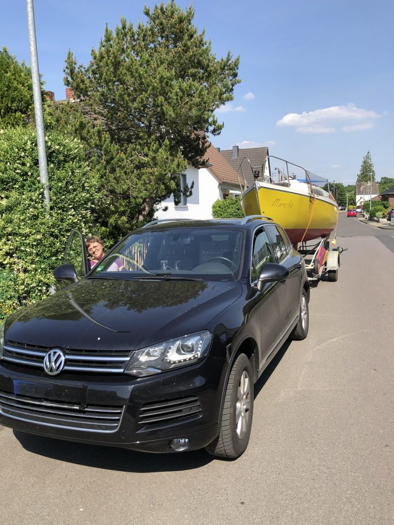 Wir fahren los