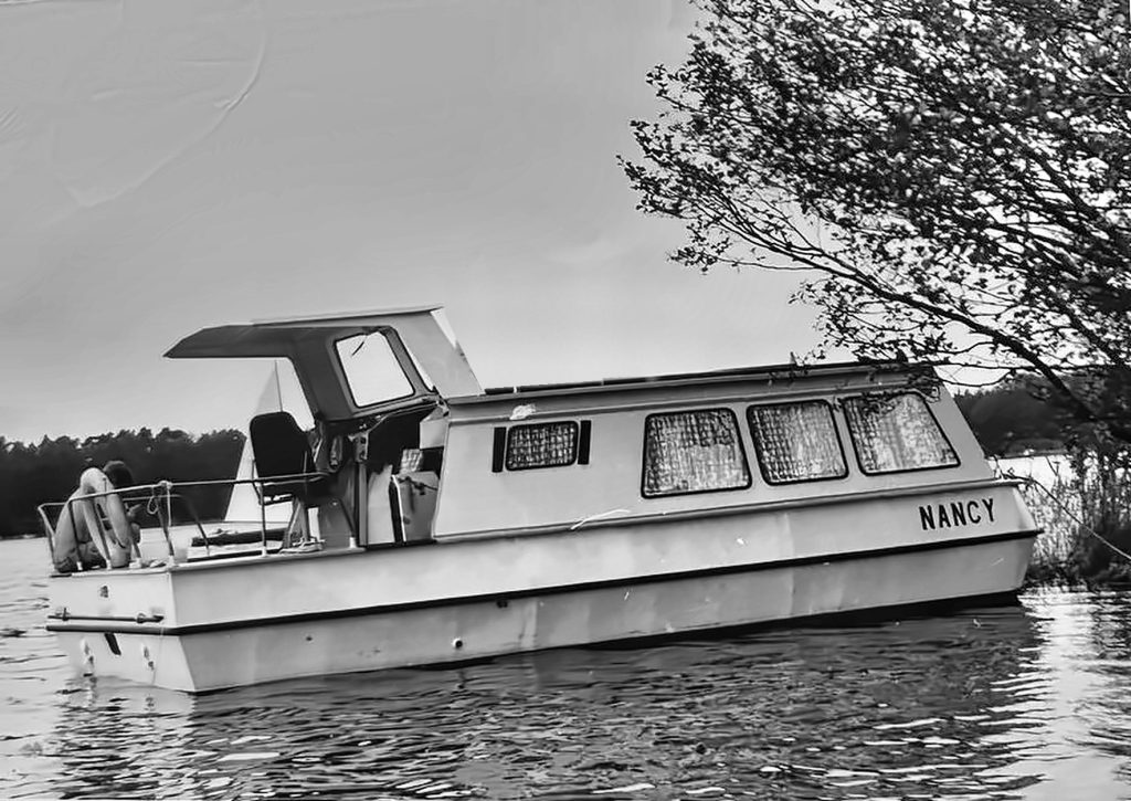 das Boot meines Vater's, in der ersten Ausbaustufe